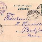 Gruss vom Niederwald Rüdesheim - Litho