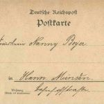 Gruss aus Bingen - Litho