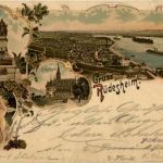Gruss aus Rüdesheim - Litho