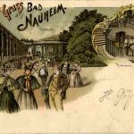 Gruss aus Bad Nauheim - Litho