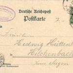 Gruss von der Marienburg bei Alf Zell - Litho