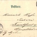 Gruss aus Frankfurt - Bundespatrouille vor 1866 - Litho