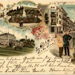 Gruss aus Bad Nauheim - Litho