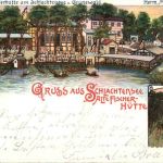 Gruss aus Schlachtensee - Litho