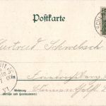 Gruss aus Schlachtensee - Litho