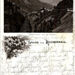 Gruss aus Reichenhall - Litho 1895