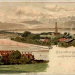 Bernried - Starnbergersee mit Bismarkturm