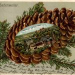 Gruss aus Badenweiler - Litho