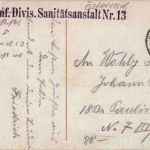 Kämpfe in Russ. Polen - Oesterr.-Ung. Motorbatterie Feldpost