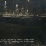Artillerie Trommelfeuer Ende September 1915