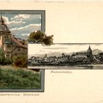 Radolfzell - Scheffelvilla Seehalde - Künstlerkarte C. Biese