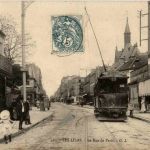 Les Lilas - La Rue de Paris - Tramway