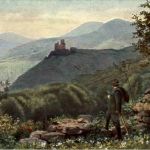 Ruine Hohandlau - Künstlerkarte H. Hoffmann