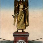 Engelsfigur in der Gedenkhalle zu Gravelotte