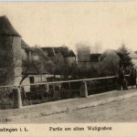 Finstingen - Partie am alten Wallgraben