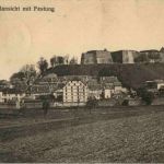 Bitsch - Nordansicht mit Festung