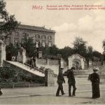 Metz - Brunnen am Prinz Friedrich Karl Denkmal