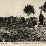 Schlacht bei Saarburg - Granatschuss auf den Friedhof