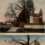Kirche von Dontrien vor der Sprengung