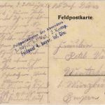 Schloss Roclingcourt 1914 - Feldpost
