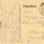 Chauny - Gartenstrasse - Feldpost