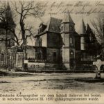 Schloss Bellevue bei Sedan - Deutsche Kriegergräber