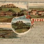 Gruss aus Bitsch - Litho