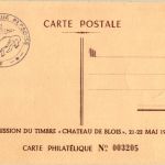 Chateau de Blois 1960 - Maximumkarte