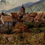 Reichenweier - Künstlerkarte H. Hofmann