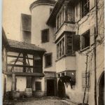 Riquewihr - Cour de la Maison Hugel
