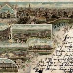 Gruss aus Hagenau - Litho