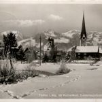 Fischen, Allgäu, mit Wannenkopf, Bolsterlangerhorn und Weiherkopf