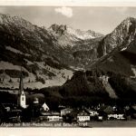 Fischen, Allgäu, m. Entschenkopf, Nebelhorn und Rubihorn