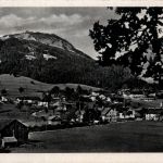 Fischen, Allgäu, Obermelsenstein mit Bolgen und Bolsterlangerhorn