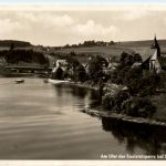 Saaletalsperre, Am Ufer bei Saalburg