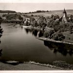 Saalburg, Blick aus dem Hintergrund