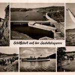 Die Saaletalsperre, Schiffahrt