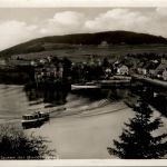 Saalburg, am Stausee