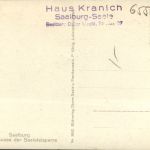 Saalburg, am Stausee