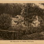 Die Pfarrmühle im Mühltal Thüringen