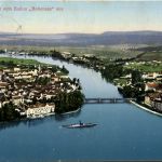 Bodensee, Konstanz vom Ballon Bodensee aus