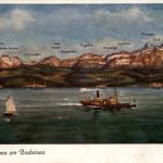 Bodensee, Gebirgspanorama