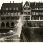 Friedrichshafen, Brandung an der Uferstrasse