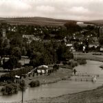 Campingplatz mit Blick auf Bad Hersfeld