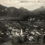 Oberaudorf am Inn, mit Kranzhorn und Spitzstein