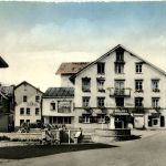 Oberstaufen, Allgäu, Am Marktbrunnen