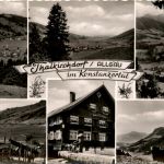 Oberstaufen, Allgäu, Steibis, Skihütte Unterlauchalpe am Fusse des Hochgr