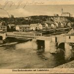 Diez, - Sachsenhausen mit Lahn-Brücke