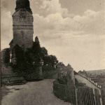 Gruss aus Orlamünde, Partie an der Kirche