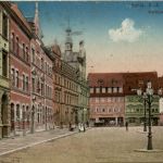 Kahla. Marktplatz mit Rathaus